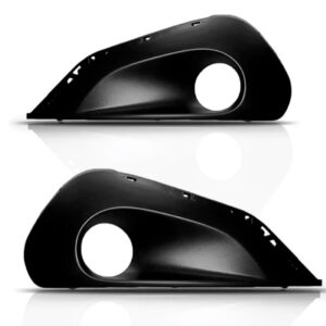 Moldura Milha Peugeot 208 Com Furo 2017 2018 Lado Direito