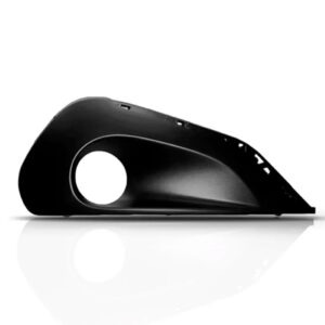 Moldura Milha Peugeot 208 Com Furo 2017 2018 Lado Direito