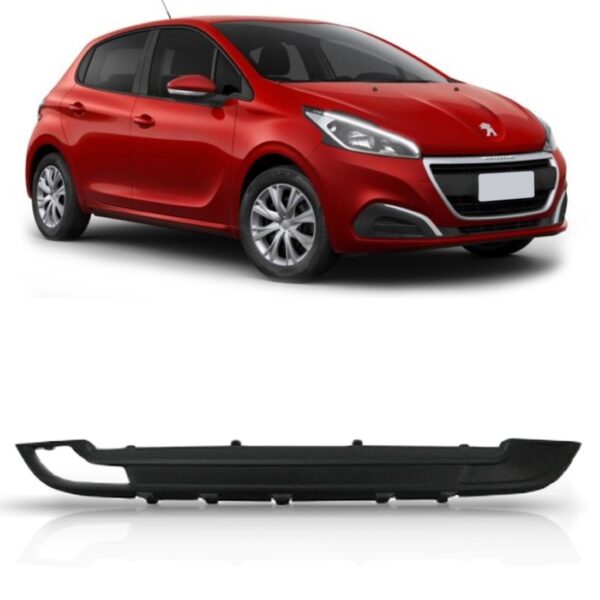 Acabamento Interno Inferior Parachoque Peugeot 208 17 18.