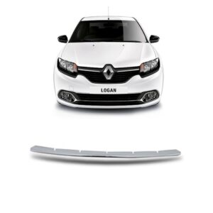 Friso Da Grade Inferior Logan 2014 15 16 17 2018 Cromado