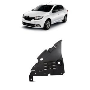 Protetor Parabarro Dianteiro Logan Sandero 2015 A 2019 Lado Esquerdo