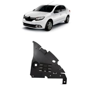 Protetor Parabarro Dianteiro Logan Sandero 2015 A 2019 Lado Direito