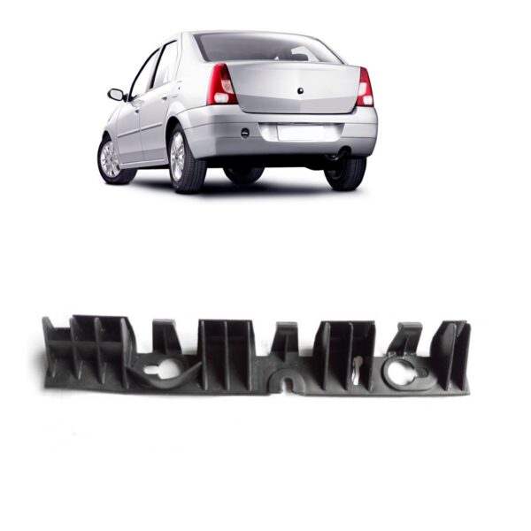 Guia Parachoque Traseiro Logan 2007 A 2010 Lado Esquerdo