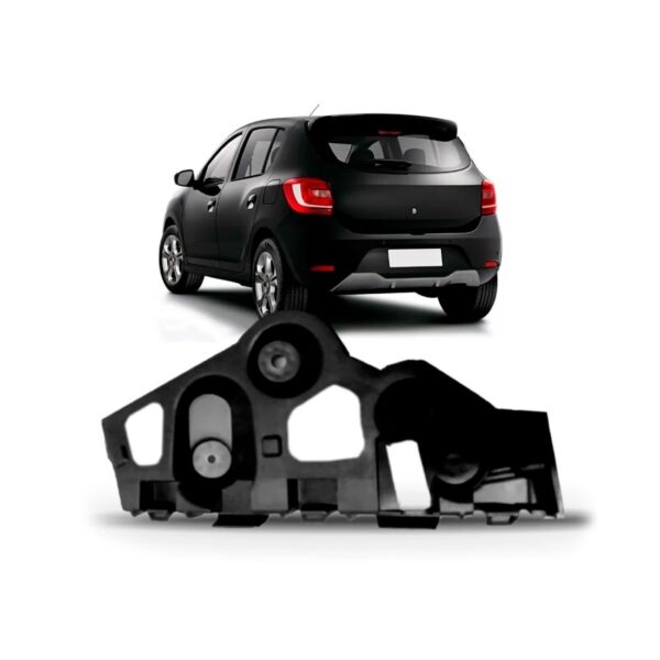 Guia Parachoque Traseiro Sandero 2015 A 2017 Lado Esquerdo