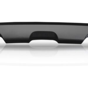 Aplique Parachoque Traseiro Sandero Stepway 2015 16 17 Preto Preto