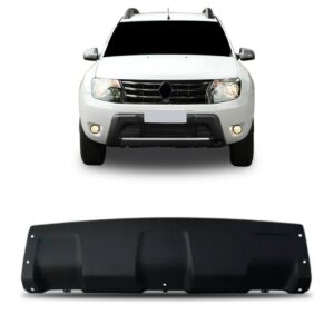 Aplique Parachoque Dianteiro Duster 2010 A 2014 Inferior Preto