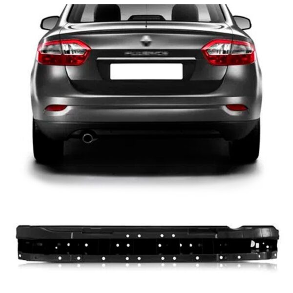 Alma Parachoque Traseiro Fluence 2010 A 2016 Lamina Plástico