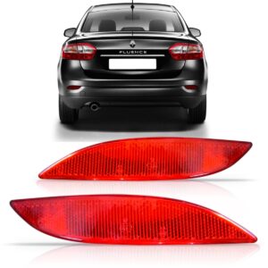 Refletor Parachoque Traseiro Fluence 10 11 12 13 14 15 2016 Lado Direito
