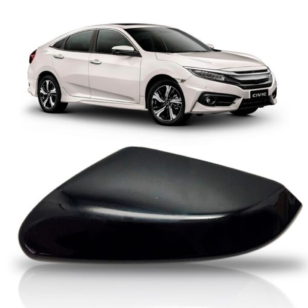 Capa Retrovisor Para Civic G10 2017 2018 2019 Lado Esquerdo