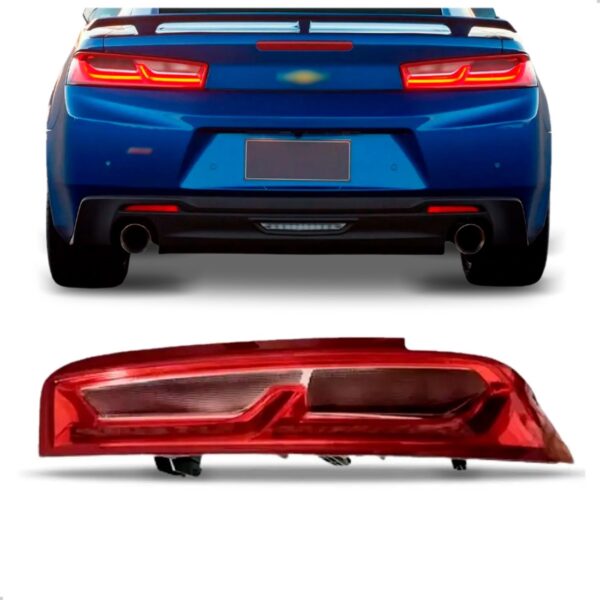Lanterna Traseira Camaro Coupe Ss 2016 2017 2018 Com Led Lado Direito
