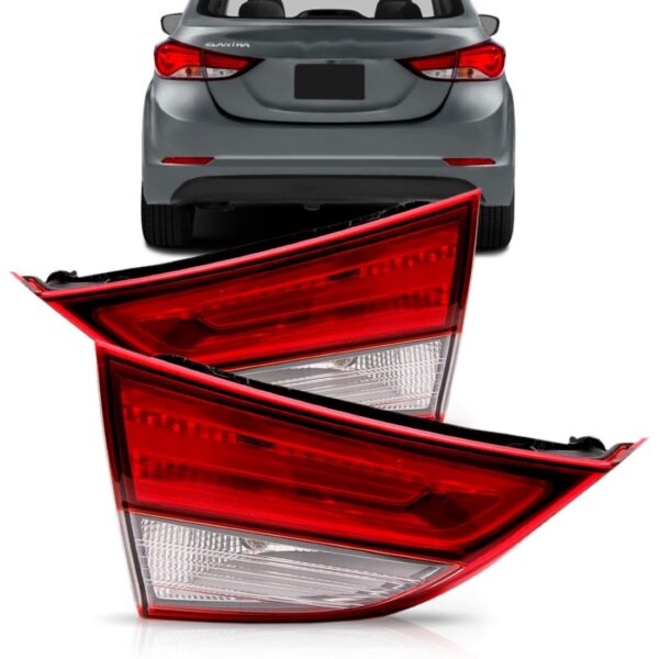 Lanterna Traseira Elantra 2014 2015 2016 Mala Sem Led Lado Esquerdo
