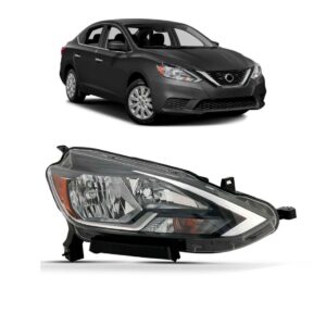 Farol Sentra 2017 18 19 20 2021 Manual Sem Projetor 1ª Linha Direito/passageiro