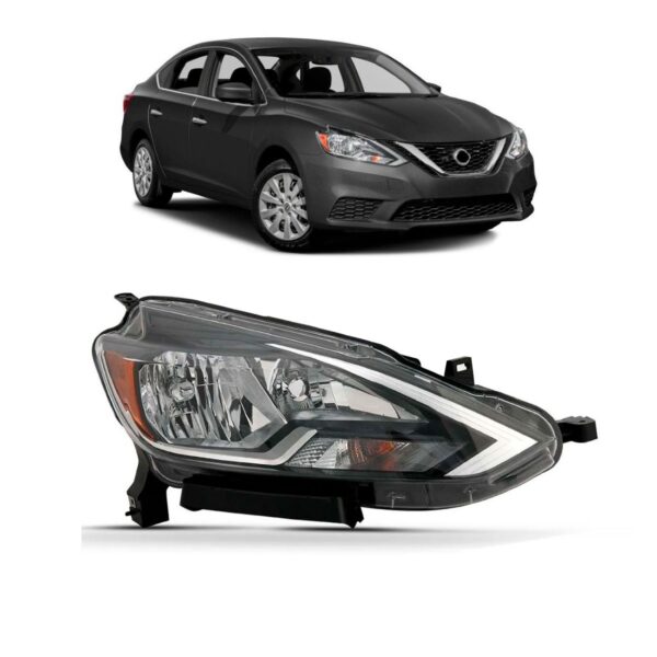 Farol Sentra 2017 18 19 20 2021 Manual Sem Projetor 1ª Linha Direito/passageiro