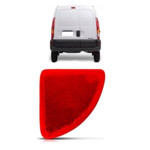 Lanterna Refletor Traseiro Kangoo 2003 A 2012 1ª Linha Vermelho Esquerdo
