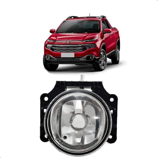 Farol Milha Auxiliar Toro 2016 A 2019 1ª Linha - Cinza