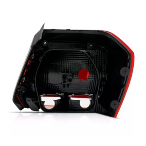 Sinaleira Traseira Gol 2016 2017 2018 Fumê Borda Vermelha Lado Esquerdo