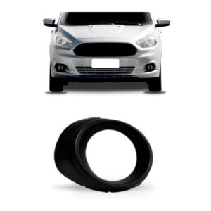 Moldura Milha Ka 2015 2016 2017 Com Furo De Milha Preto Direito Pronto Para Pintura