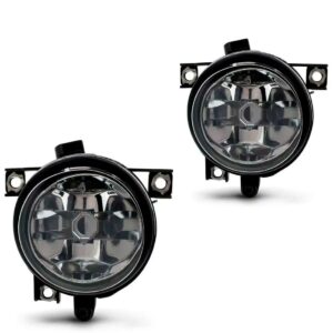 Kit Farol Neblina Milha Auxiliar Polo 2003 À 2006 Com Grade Cristal