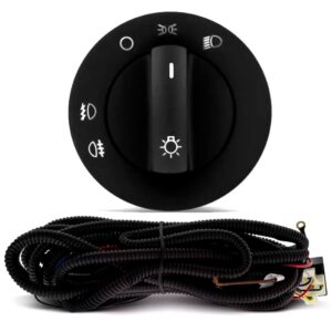 Kit Farol Neblina Milha Auxiliar Polo 2003 À 2006 Com Grade Cristal