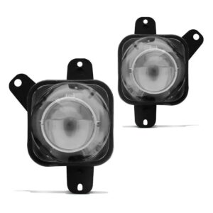 Kit Farol Auxiliar Gol Parati Saveiro G3 1999 À 2003 Fase 2 Transparente