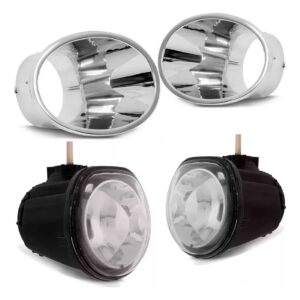 Kit Farol Milha Palio Siena El G4 2008 À 2012 Copo Cromado