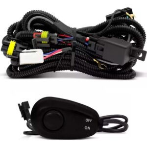 Kit Farol Milha Neblina Strada 2014/2017 Working Com Moldura Transparente