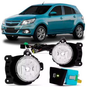 Jogo Farol Milha Auxiliar Agile 2014/2016 Sem Moldura Milha