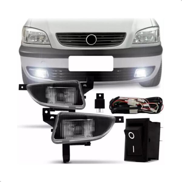Kit Farol Milha Auxiliar Zafira 2000 2001 2002 2003 2004
