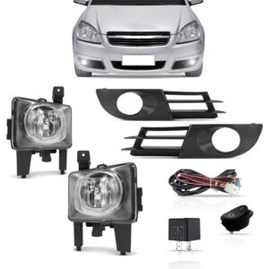 Kit Farol Milha Auxiliar Vectra 2006 A 2008 S/grade