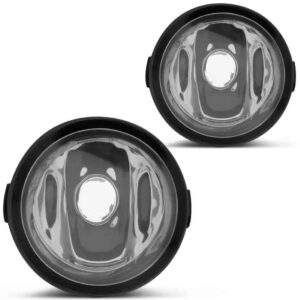 Kit Farol Neblina Milha Tiida 2012 À 2015 Com Grade Cristal