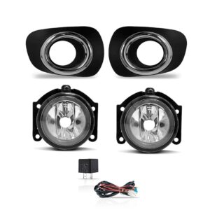 Kit Farol Milha Auxiliar Dakar 11 A 13 C/ Grade C/ Moldura