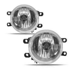 Kit Farol Milha Auxiliar Corolla 2018 2019 C/ Grade Preto