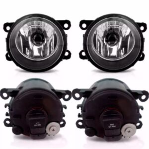 Kit Farol Milha Jeep Renegade 2015 À 2018 Com Grade Moldura