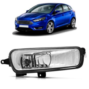 Farol Milha Auxiliar Focus 16 A 2017 Lente Acrilico 1ª Linha - - Direito