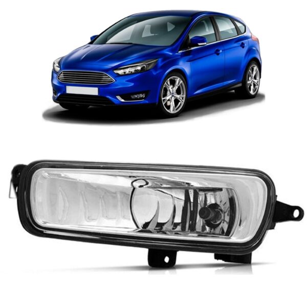 Farol Milha Auxiliar Focus 16 A 2017 Lente Acrilico 1ª Linha - - Esquerdo