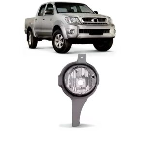 Farol Milha Auxiliar Hilux Srv 2005 A 08 C/suporte 1ª Linha Esquerda