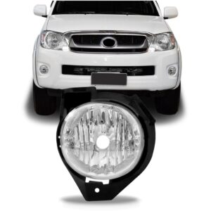 Farol Milha Auxiliar Hilux Srv 09 10 11 Com Suporte 1ª Linha Direito