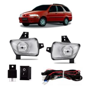 Kit Farolete Auxiliar Palio Siena Strada 1997 1998 1999 2000