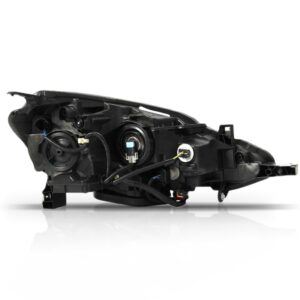 Farol Sentra 2016 2017 2018 Mascara Negra Sem Led 1ª Linha Direito/passageiro