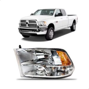 Farol Dodge Ram 2012 2013 2014 2015 1ª Linha - Esquerdo/motorista