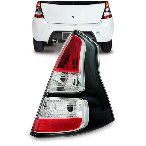 Lanterna Sandero Stepway 2012 2013 2014 Traseira Fumê Lado Direito