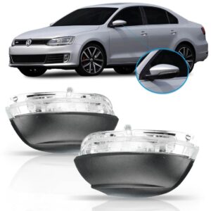 Sinaleira Retrovisor Jetta 11 2012 2013 2014 C/ Luz Cortesia Lado Direito