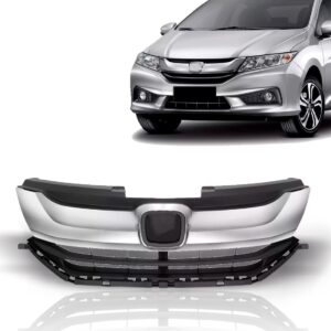 Grade Radiador Honda City 2015 2016 2017 Moldura 1a Linha Preto