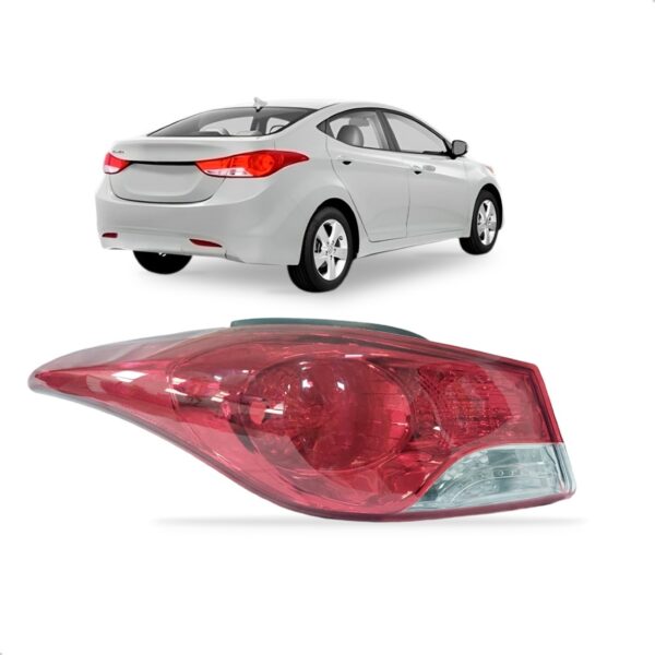 Lanterna Traseira Elantra 2014 2015 2016 Canto Lado Esquerdo