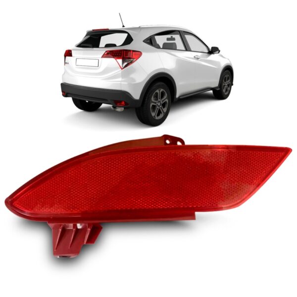 Refletor Parachoque Traseiro Hrv 2015 A 2018 Lado Esquerdo