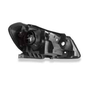 Farol Gol G7 16/18 Manual Foco Simples Friso Preto 1ª Linha - Esquerdo/motorista