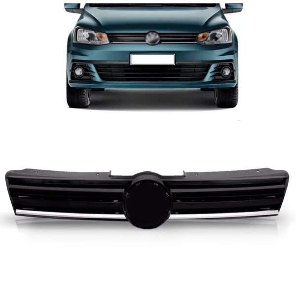 Grade Radiador Gol/voyage G7 2016 A 2018 Friso Cromado