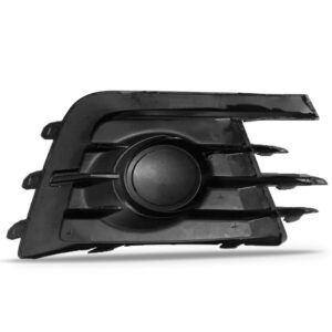 Moldura Milha Para Volkswagen Gol 2016 A 2018 Sem Aro Preto