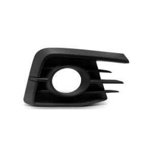 Moldura Milha Auxiliar Gol G7 2016 A 2018 Aro Preto C/furo  Preto