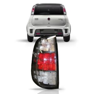 Sinaleira Traseira Fiat Uno 2015 16 2017 Cristal Nova Oferta Lado Esquerdo
